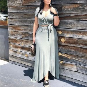 Sage 2 piece set size medium